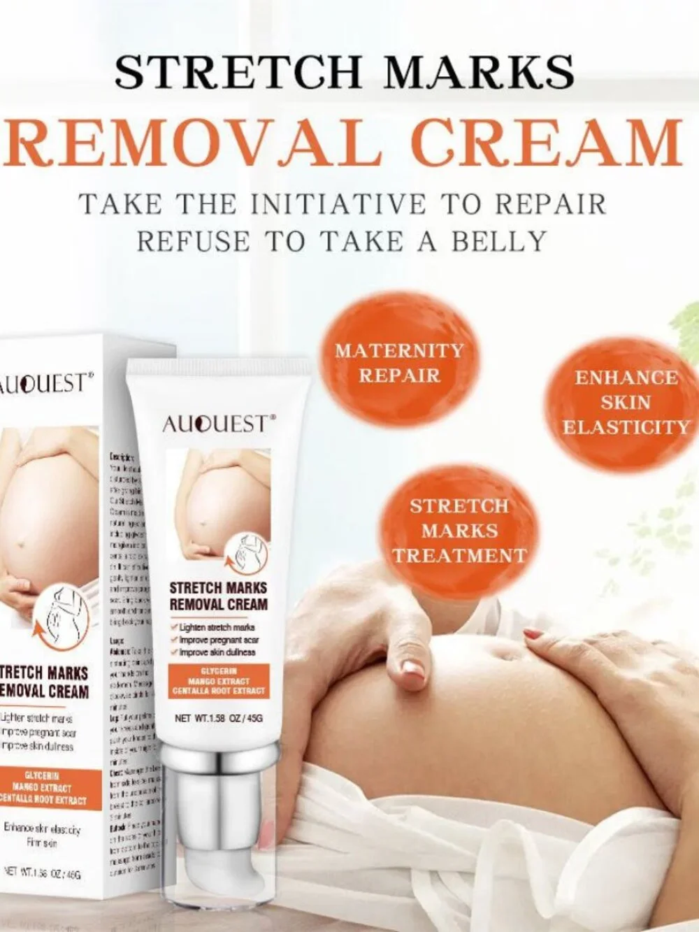Remove Pregnancy Scars Acne Cream Stretch Mark Treatment Maternity Repair Anti-A